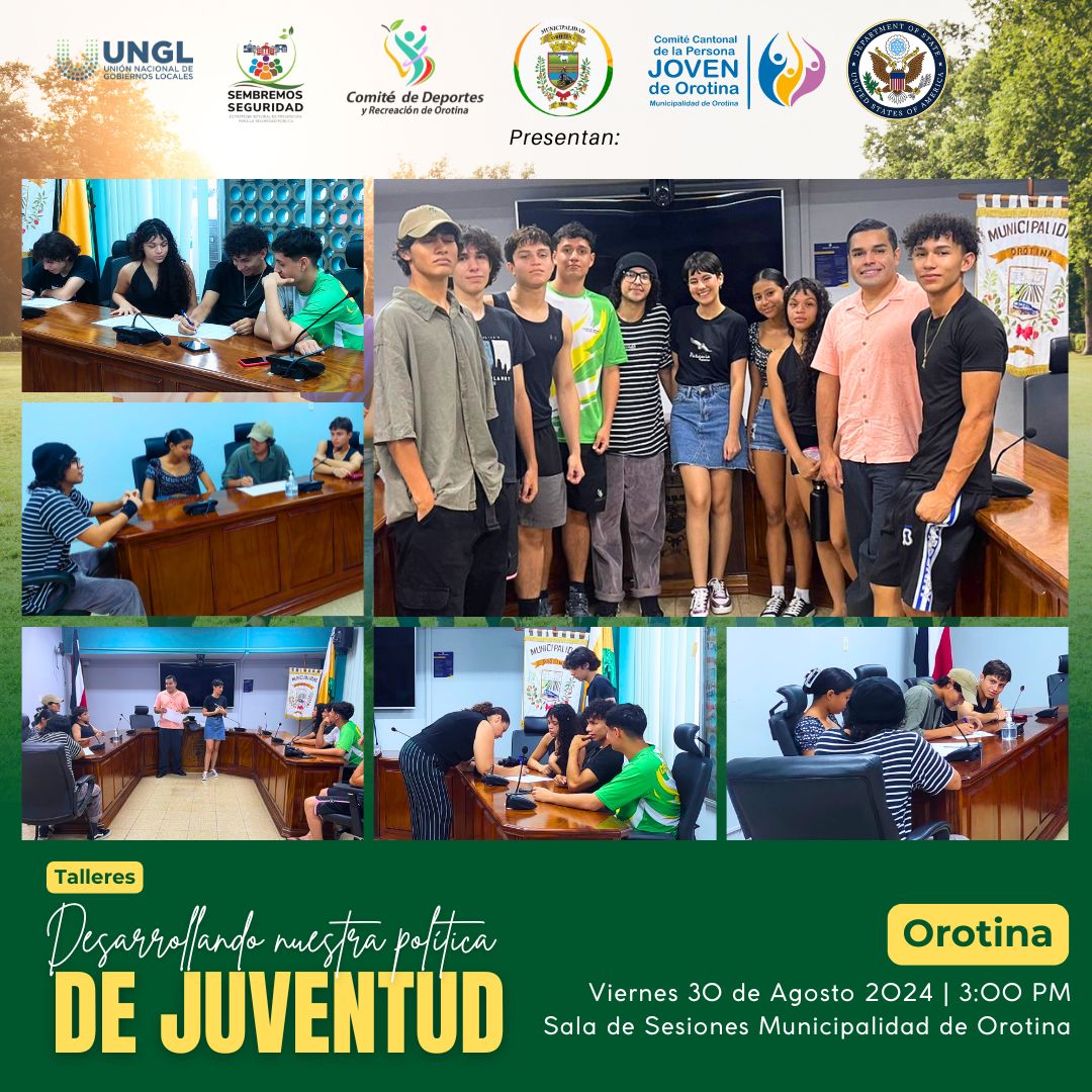 Talleres Política de Juventud